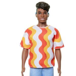 Barbie African American Ken Fashionista Doll#220 w/ Hearing Aids